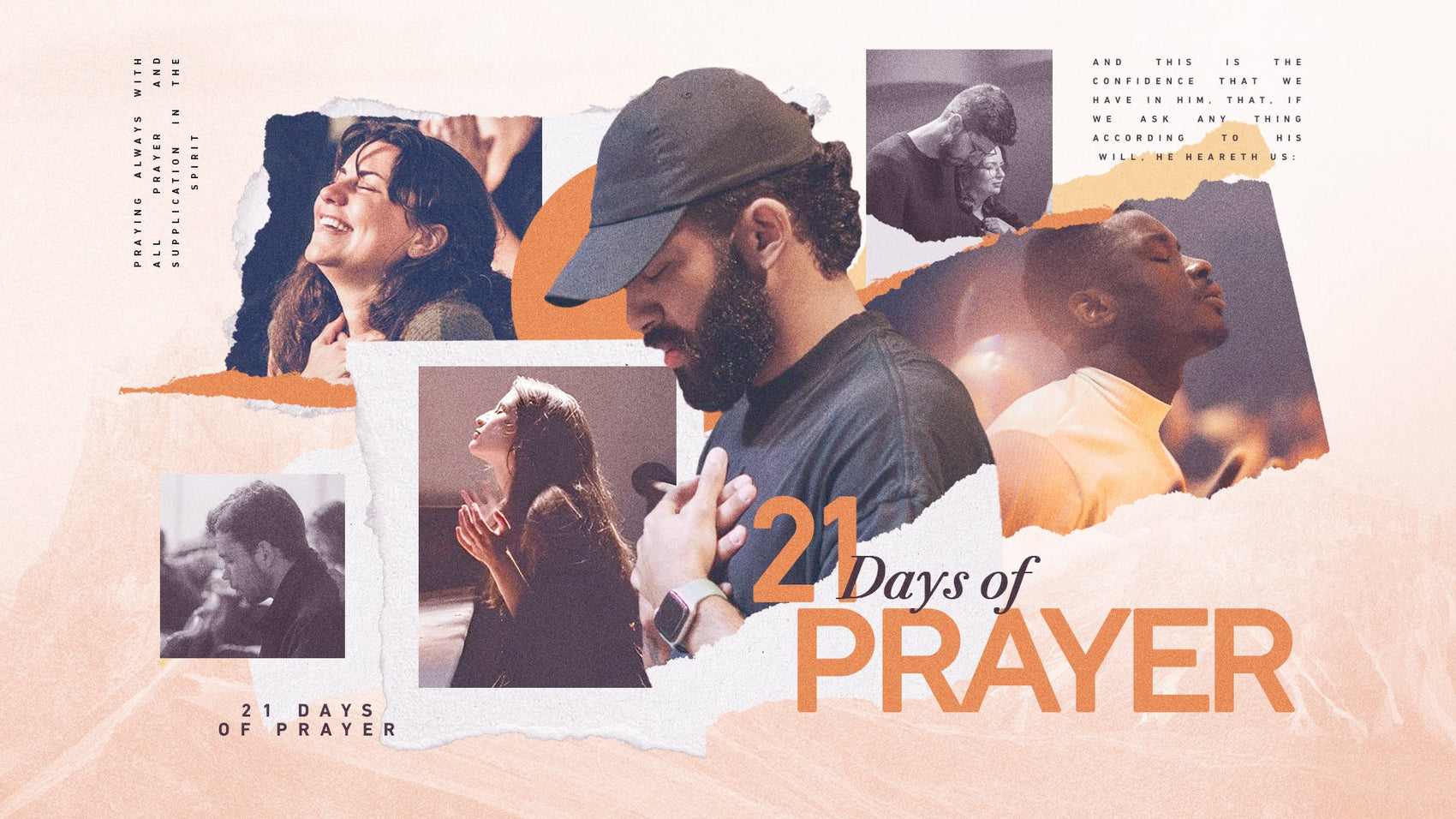 21 days of Prayer Fall Collage