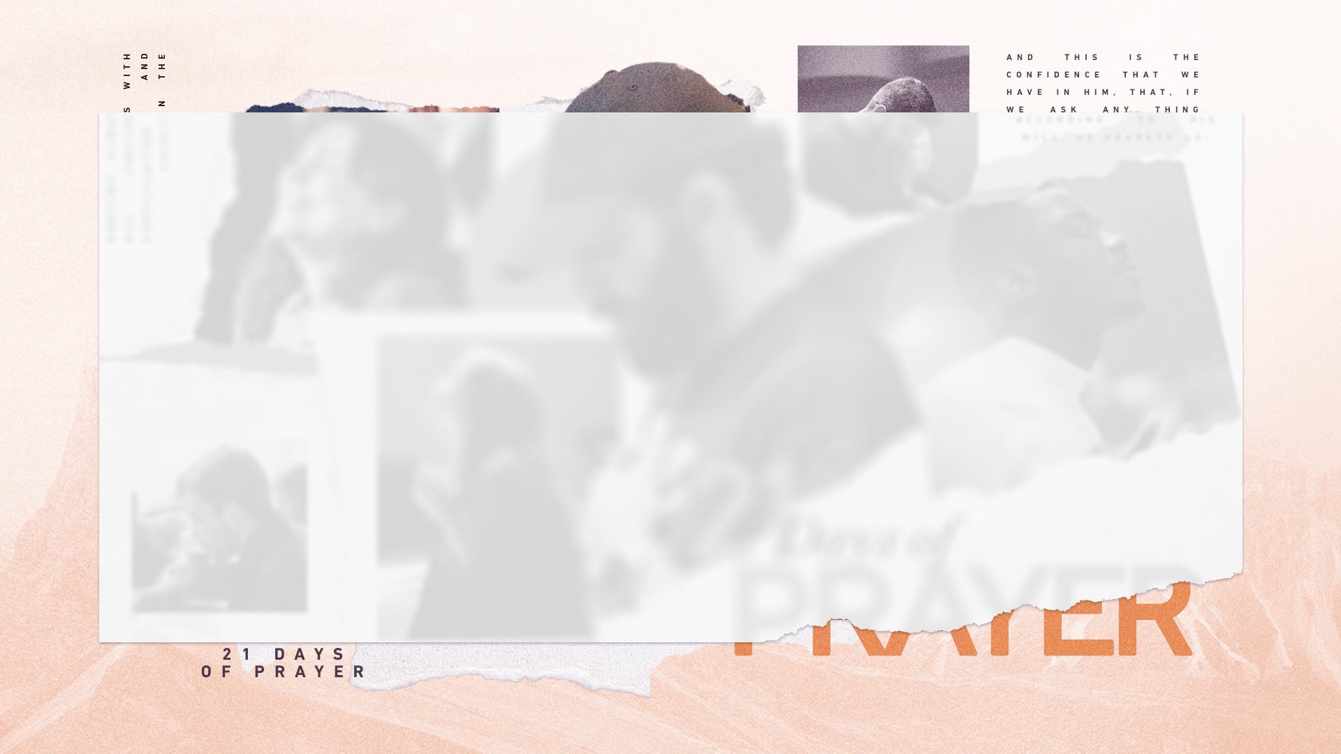 21 days of Prayer Fall Collage - Local Church Media