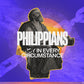 Philippians book study sermon series graphic for church slides and social media