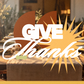 Give Thanks