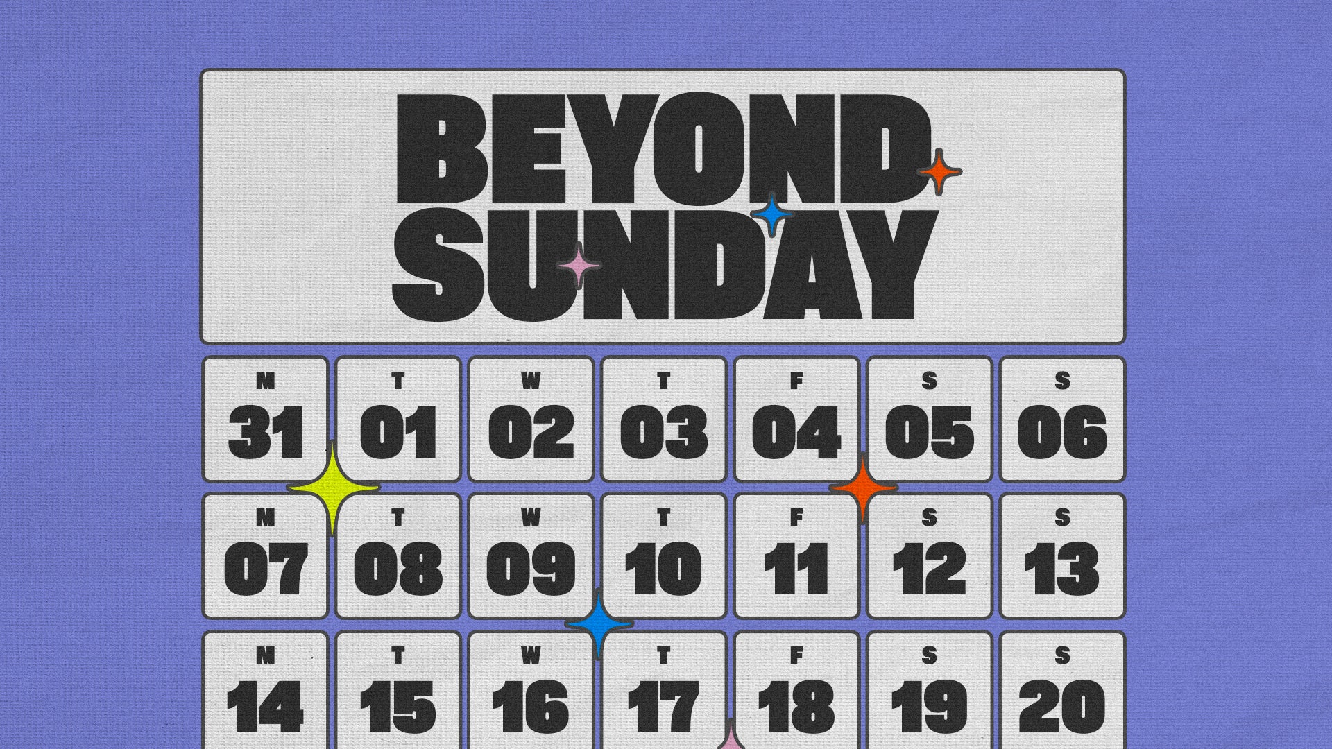 Beyond Sunday - Living in His Rhythm - Local Church Media
