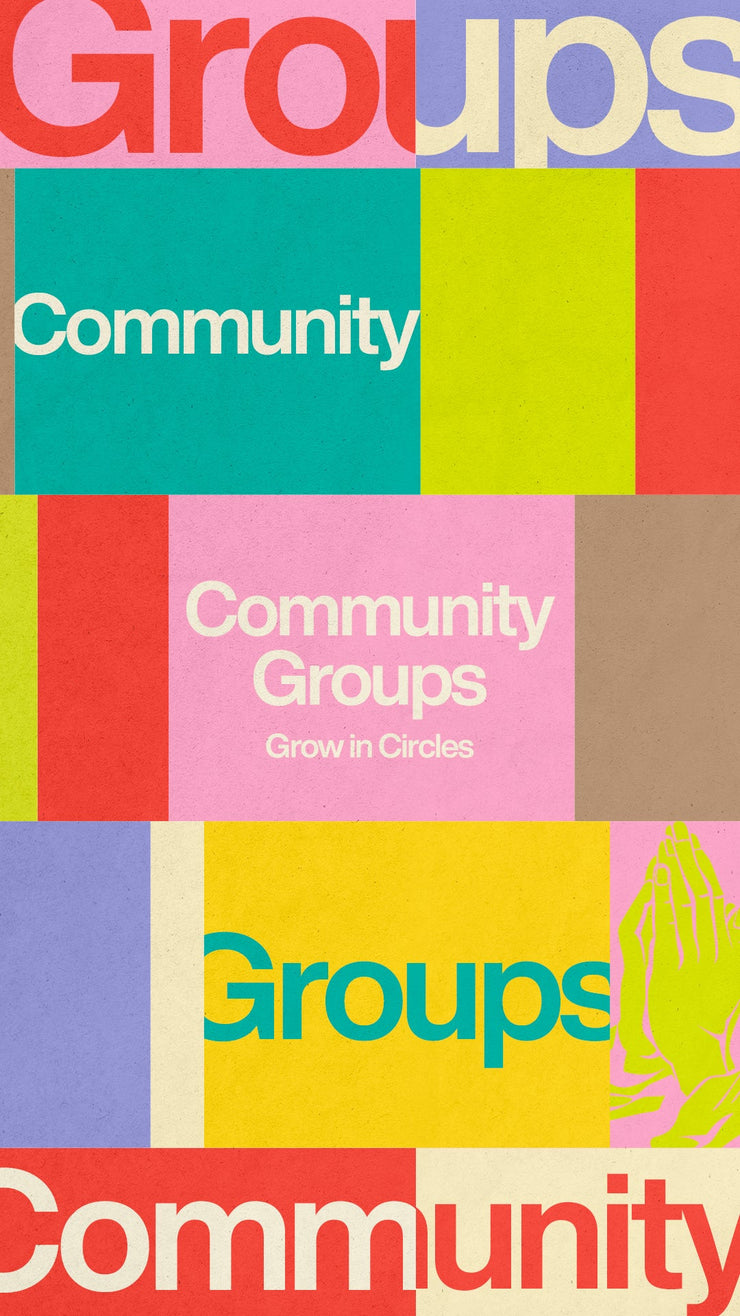 Community Group - Where Faith Grows and Relationships Thrive - Local Church Media