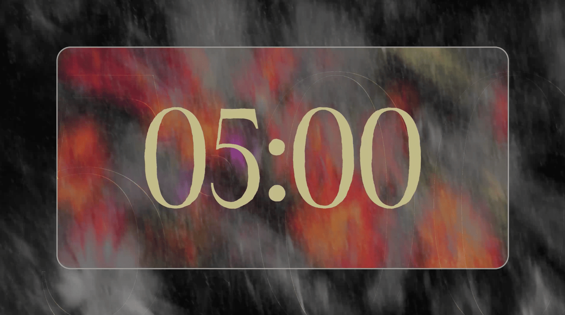 Countdown Color in Black - Local Church Media
