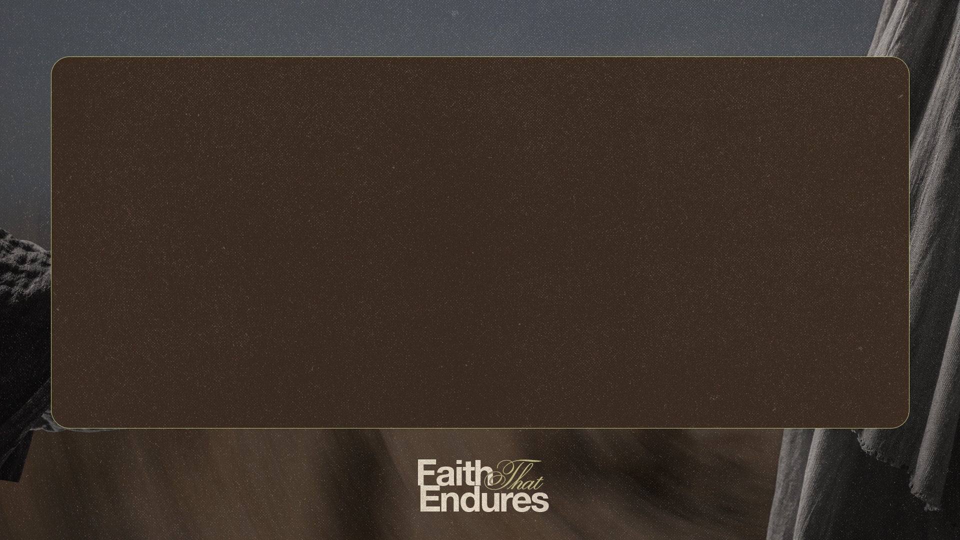 Faith that endures - Local Church Media