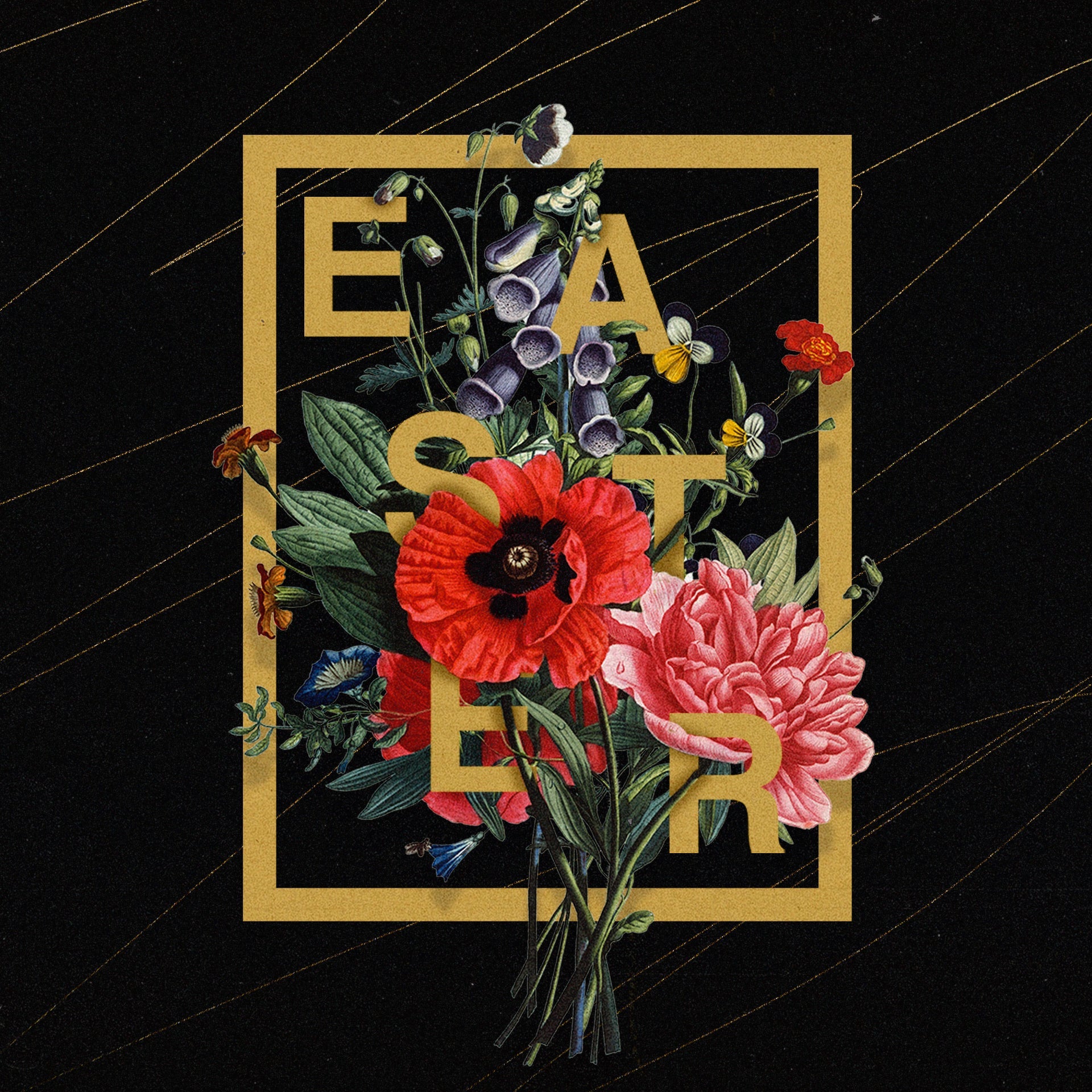 Floral Easter – Sermon Series Package - Local Church Media