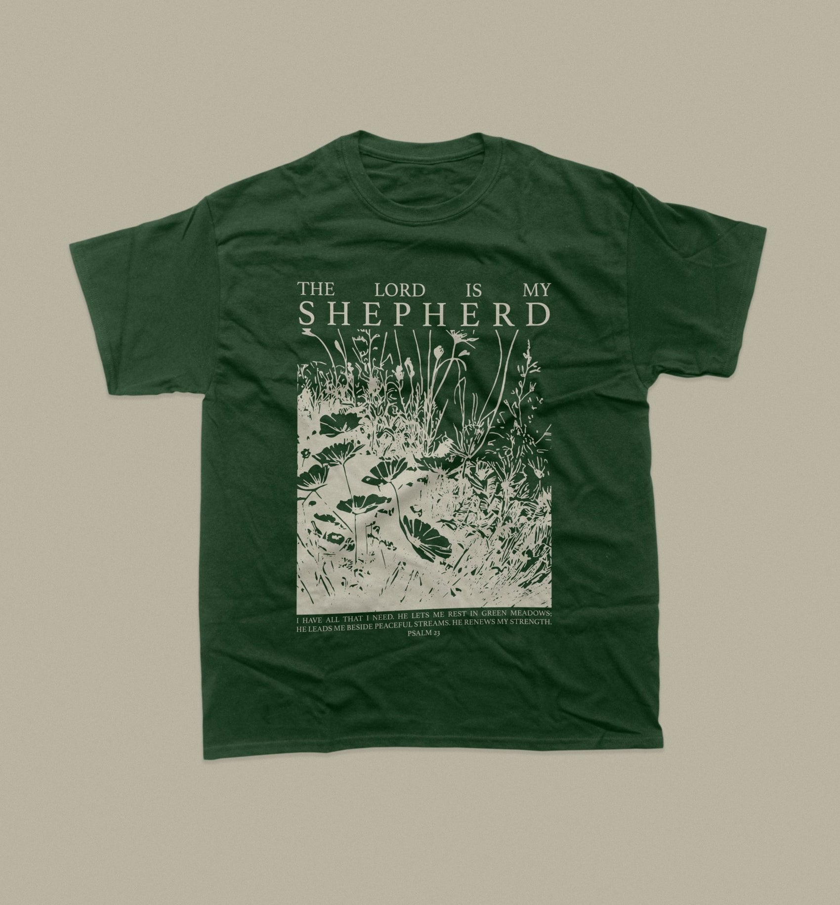 Guided by His Love - The Lord is My Shepherd Shirt - Local Church Media