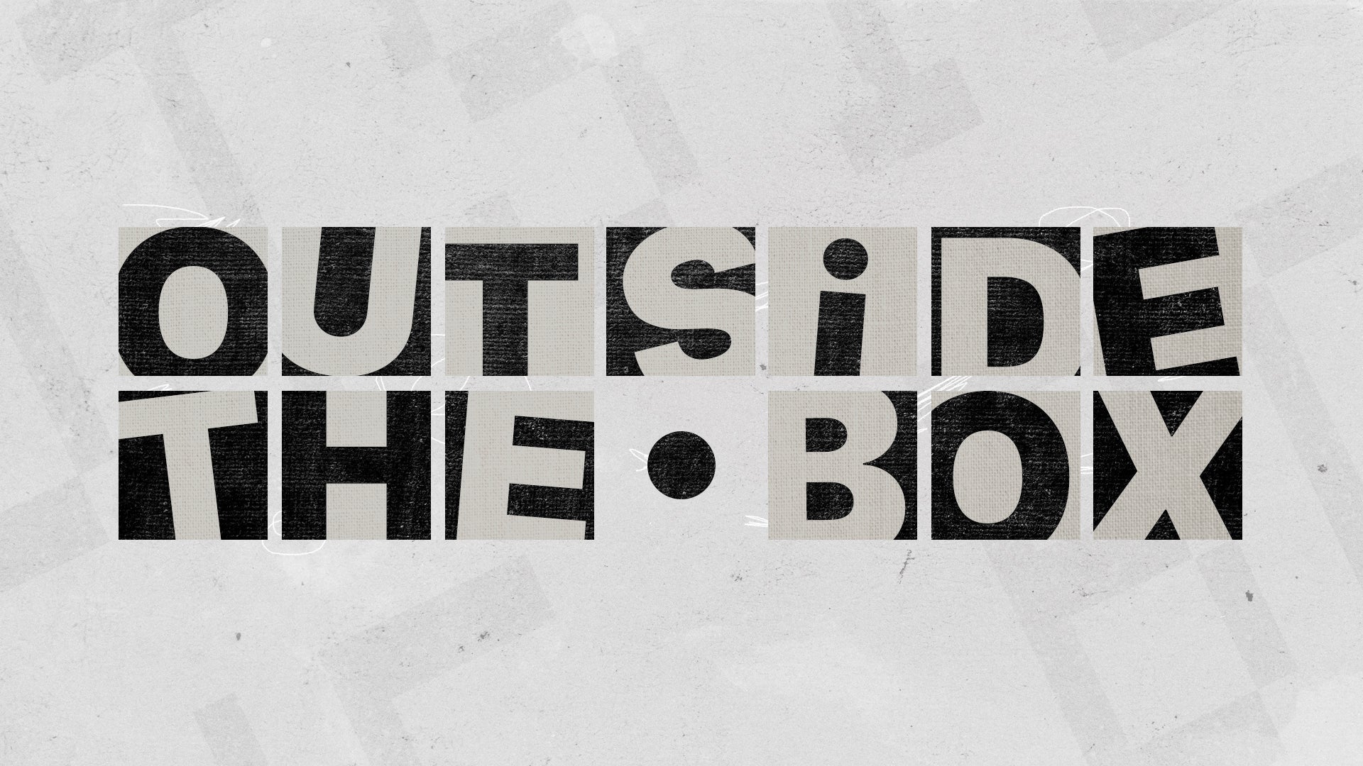 Outside the box - A New Perspective on Finances - Local Church Media