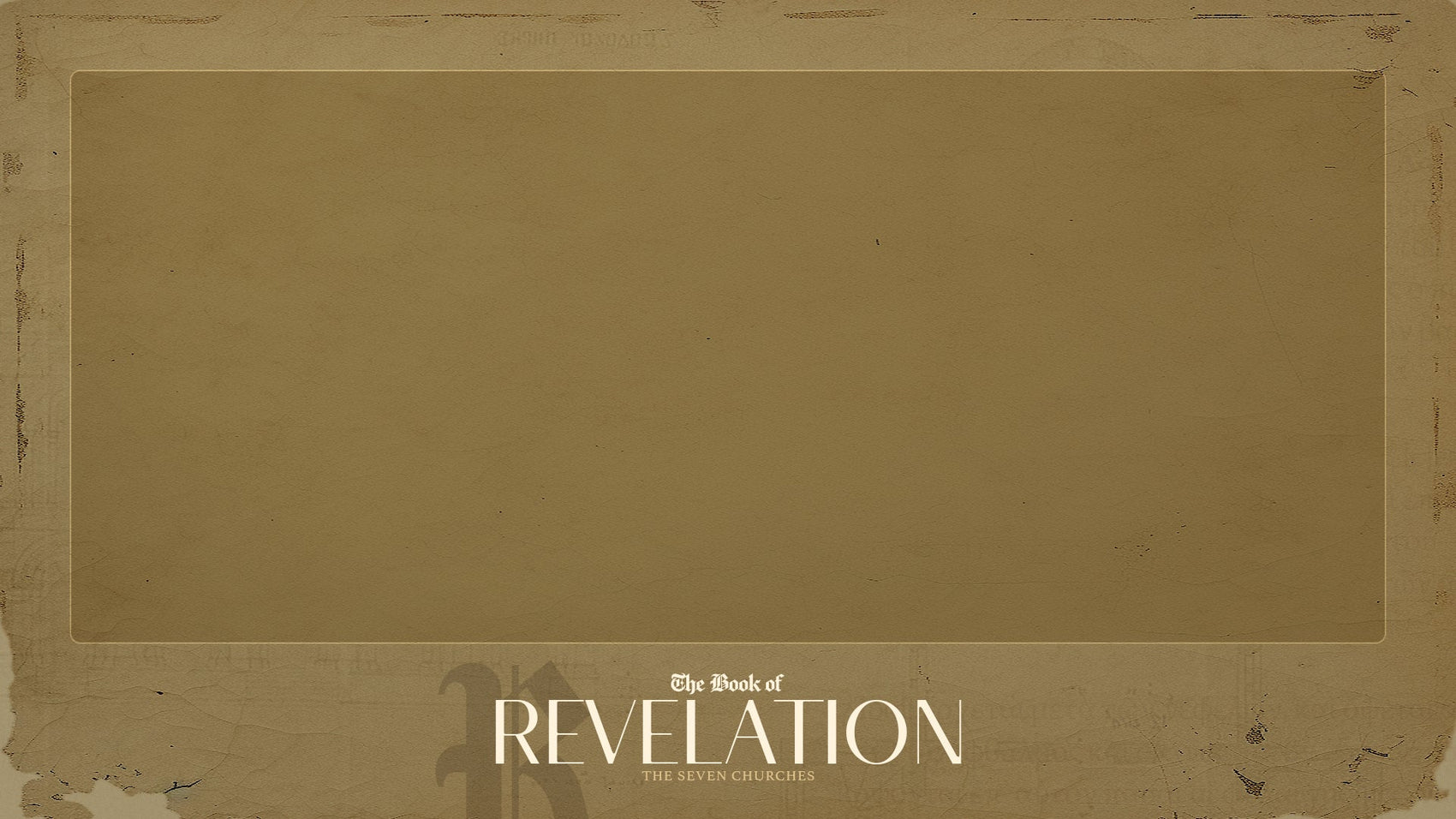 Revelation Sermon Series - Local Church Media