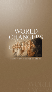 World Changers - Living with Purpose, Leading with Impact - Local Church Media