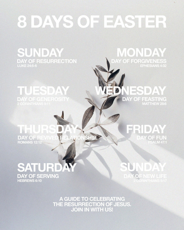 8 Days of Easter Graphics - Local Church Media