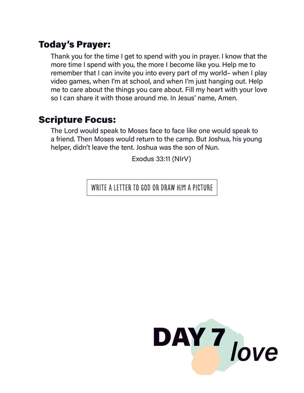 Renew My Soul 21 day Prayer & Fasting Kids Journal