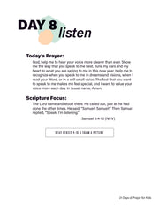 Renew My Soul 21 day Prayer & Fasting Kids Journal