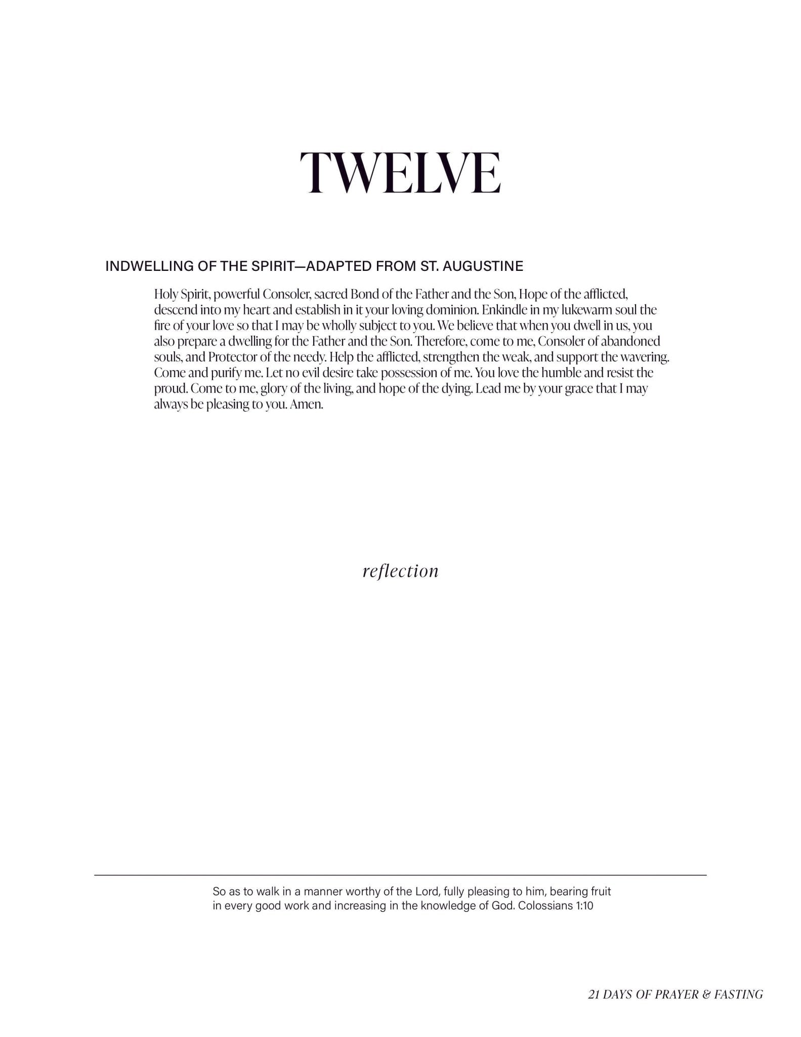 Renew My Soul 21 day Fasting & Prayer Journal - Local Church Media