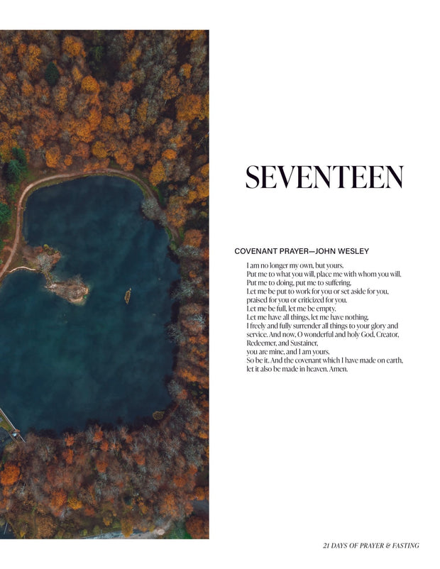 Renew My Soul 21 day Fasting & Prayer Journal - Local Church Media