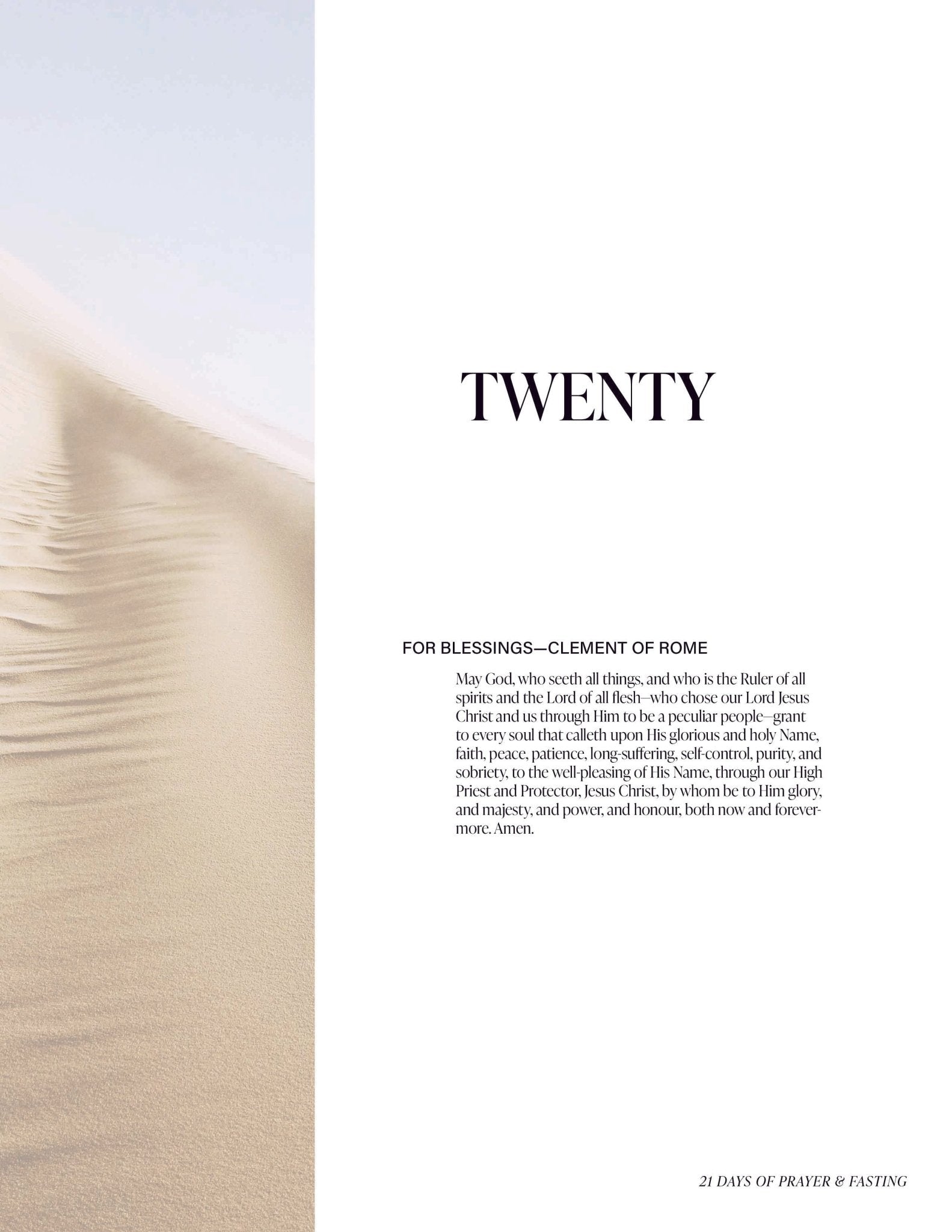 Renew My Soul 21 day Fasting & Prayer Journal - Local Church Media