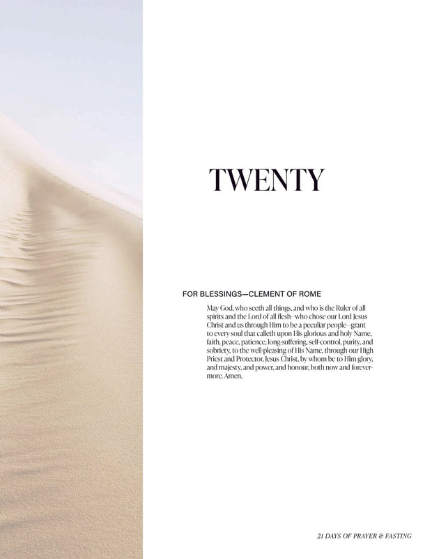 Renew My Soul 21 day Fasting & Prayer Journal - Local Church Media