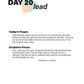 Renew My Soul 21 day Prayer & Fasting Kids Journal - Local Church Media