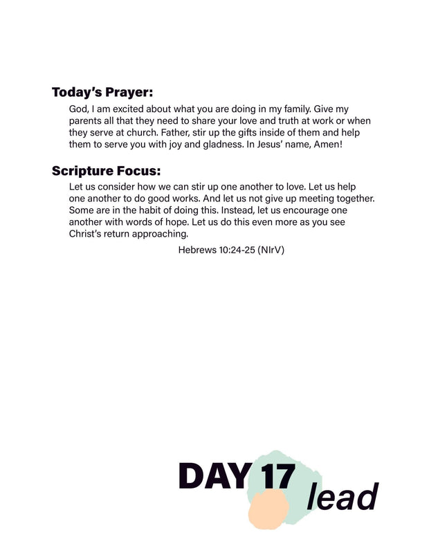 Renew My Soul 21 day Prayer & Fasting Kids Journal - Local Church Media