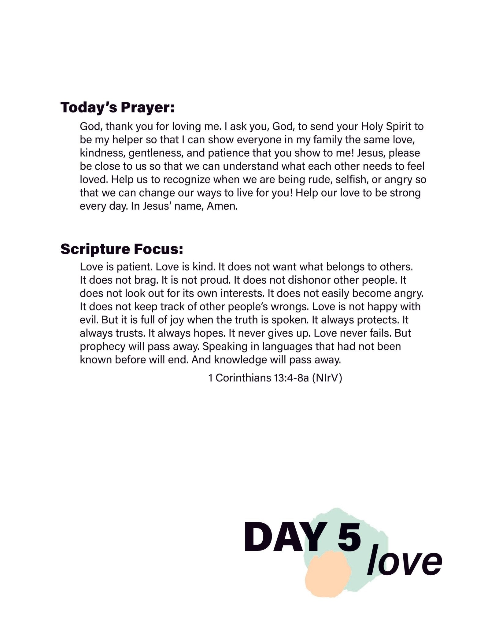 Renew My Soul 21 day Prayer & Fasting Kids Journal - Local Church Media