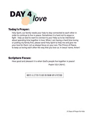Renew My Soul 21 day Prayer & Fasting Kids Journal - Local Church Media