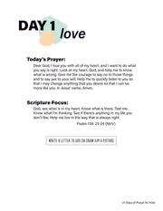 Renew My Soul 21 day Prayer & Fasting Kids Journal - Local Church Media