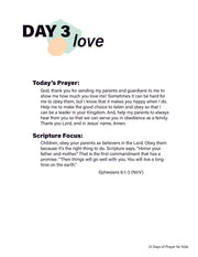 Renew My Soul 21 day Prayer & Fasting Kids Journal - Local Church Media