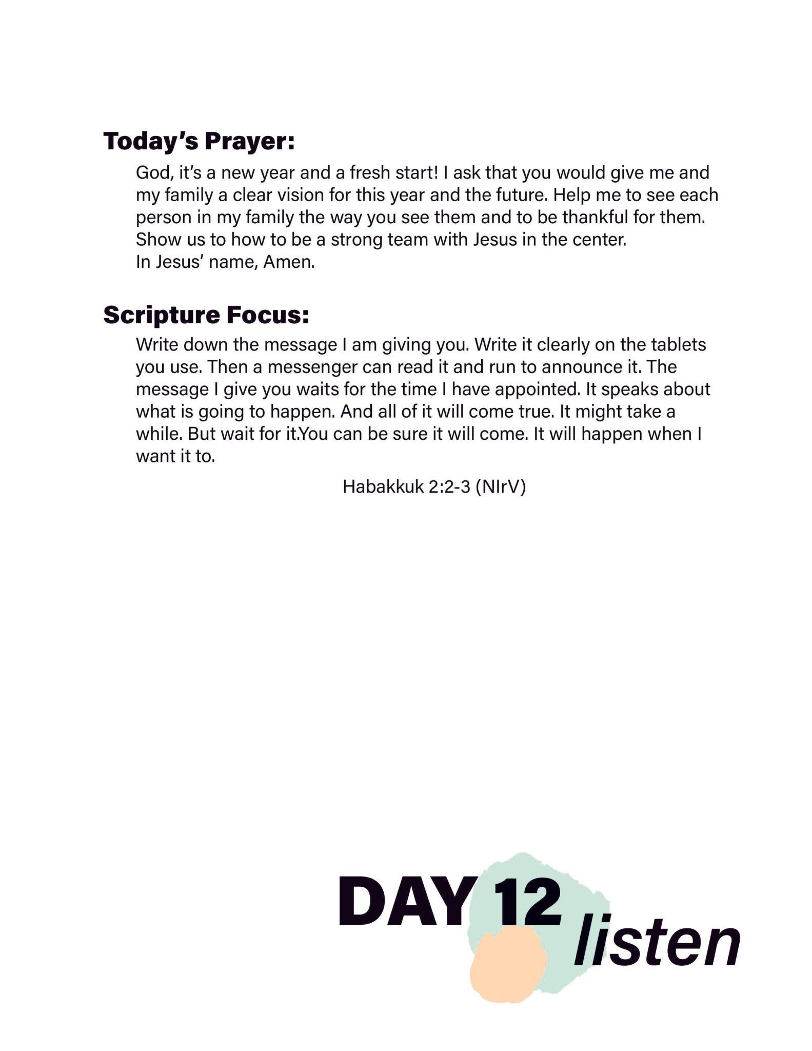 Renew My Soul 21 day Prayer & Fasting Kids Journal - Local Church Media
